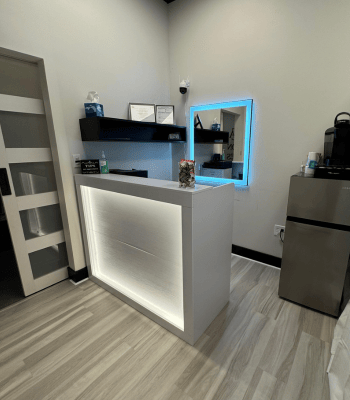 Annie's Beauty and Body Waxing 25 Reception area at Annie’s Beauty & Body Waxing studio in Orlando, FL